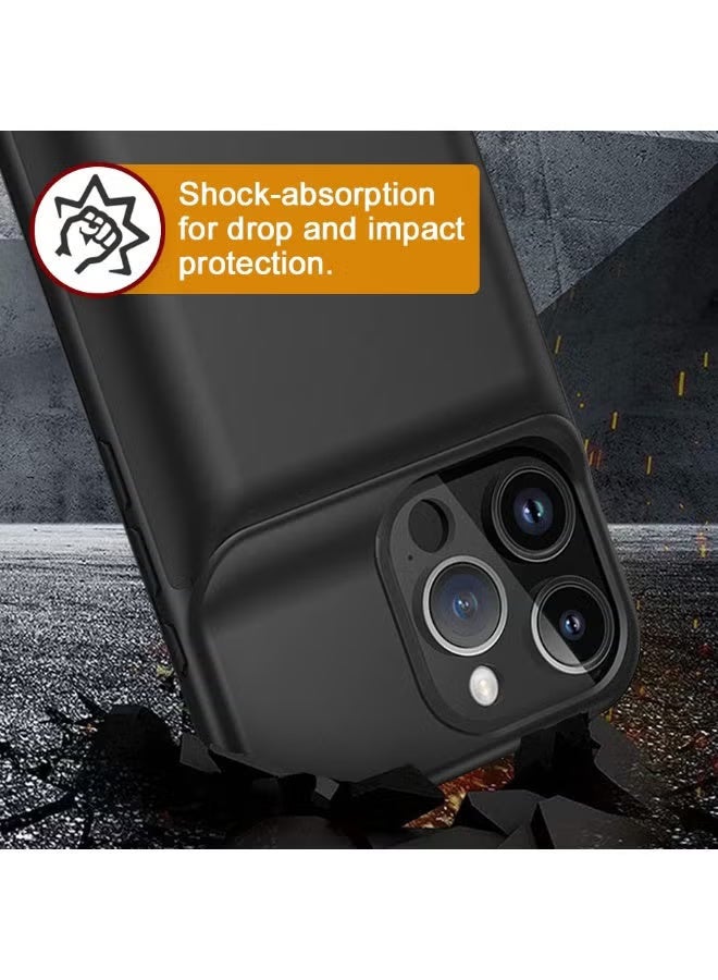 7000mAh Battery Case for iPhone 16 Pro – Rechargeable Charging Cover - Image 2